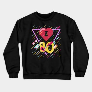 I love the 80s Crewneck Sweatshirt